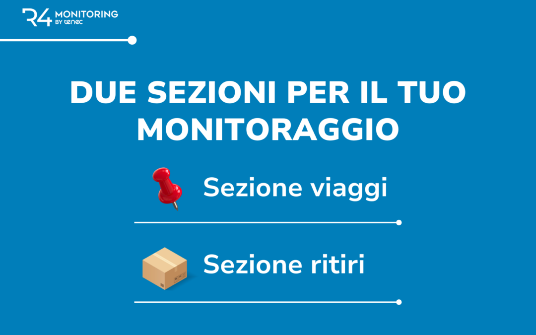 Viaggi e ritiri ottimizzati con R4 Monitoring by Tenec