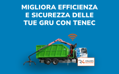 R4 Monitoring by Tenec e il monitoraggio smart delle gru